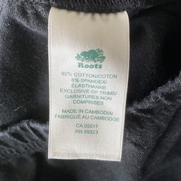 Roots black leggings / tights / pants, 25" - Picture 7 of 9